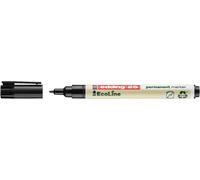 Edding 25 EcoLine 4-25001 Marqueur permanent noir résiste à l'eau: oui