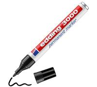 edding Marqueur permanent 4-3000-1-1001 Pointe ronde 1,5-3 mm Noir