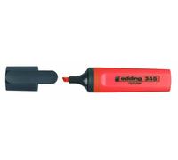 edding 345 surligneurs - orange - 10 stylos - Pointe biseautée 2-5 mm - parfait pour des marquages et des surlignages lumineux de textes et notes