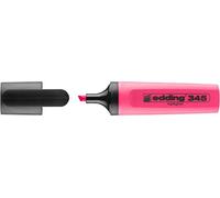 edding 345 surligneurs - rose - 1 stylo - Pointe biseautée 2-5 mm - parfait pour des marquages et des surlignages lumineux de textes et notes