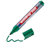 edding Marqueurs pour tableau blanc 360 – vert – pointe ronde 1,5–3 mm – Quantité 10