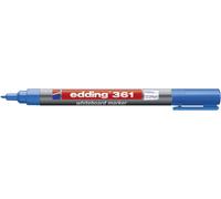 Edding 361 4-361003 Marqueur tableau blanc bleu