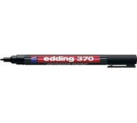 Edding 370 4-370001 Marqueur permanent noir résiste à l'eau: oui
