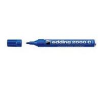 Edding 4-2000C 003 marqueur indélébile Pointe biseautée Bleu 10 pièce(s) Bleu G