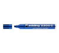 Edding 4-2200C 003 marqueur indélébile Pointe biseautée Bleu Bleu G