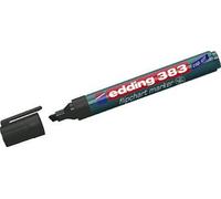 Edding 4-383001 Marqueur pour tableau à feuilles mobiles 383 pointe biseau 1 - 5 mm noir