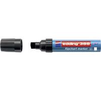 Edding 4-388001 Marqueur pour tableau à feuilles mobiles 388 pointe biseau 4 - 12 mm noir