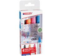 Edding EDDING - 95 Glasboardmarker farbsortiert 1.0 - 5.0 mm 4 St. 4-95-4-2 Marqueur pour verre
