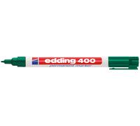 EDDING 400GN - Marqueur indélébile / vert / pointe de 1,0 mm