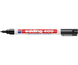 EDDING 400SW - Marqueur indélébile / noir / pointe de 1,0 mm