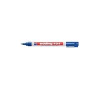 edding - 404 Marqueur permanent, pointe ogive, bleu
