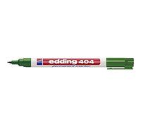 edding Marqueur permanent 404 - pointe extra-fine 0,75 mm - vert - 1 stylo - sèche vite