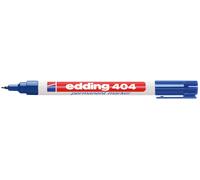 EDDING 404BL - Marqueurs indélébiles / bleu / 0,75 mm