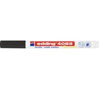 Edding 4085 4-4085001 Marqueur craie noir 1 mm, 2 mm