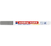 Edding Marqueur craie liquide 4085 - argent - pointe ronde 1-2 mm - effaçable pour verre et ardoise