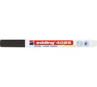 Edding 4085 4-4085001 Marqueur craie noir 1 mm, 2 mm