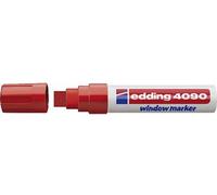 Edding Marqueur craie 4090 Rouge pointe 4-15 mm 4-4090002
