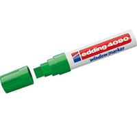 Edding 4090 4-4090004 Marqueur craie vert 4 mm, 15 mm