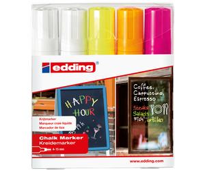 EDDING 4090/5S - Ensemble de marqueurs à craie