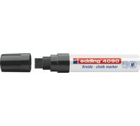 Edding 4090 4-4090001 Marqueur craie noir 4 mm, 15 mm