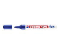 Edding 4095 4-4095003 Marqueur craie bleu 4 mm, 15 mm