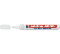 Edding 4095 4-4095049 Marqueur craie blanc 2 mm, 3 mm