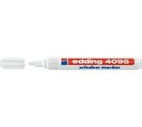 edding Marqueur à craie 4095 à pointe ogive 2 - 3 mm blanc