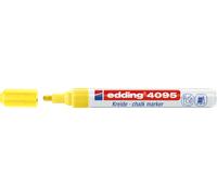 EDDING 4095NGE - Marqueur craie, 2-3mm, jaune fluo