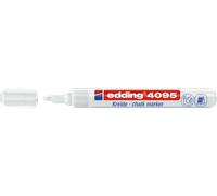 EDDING 4095WS - Marqueur craie, 2-3mm, blanc