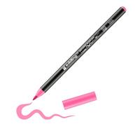 edding 4200 Feutre pointe pinceau pour porcelaine - rose - 1 stylo - pointe pinceau 1-4 mm - pour peindre et décorer la céramique, porcelaine - va au lave-vaisselle, encre opaque, séchage rapide