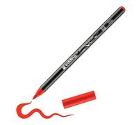 Edding 4200 Feutre pointe pinceau pour porcelaine - rouge - 1 stylo - pointe pinceau 1-4 mm - pour peindre et décorer la céramique, porcelaine - va au lave-vaisselle, encre opaque, séchage rapide