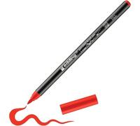 Edding 4200 Feutre Pointe Pinceau Pour Porcelaine - Rouge - 1 Stylo - Pointe Pinceau 1-4 Mm - Pour Peindre Et Décorer La Céramique, Porcelaine -Va Au Lave-Vaisselle, Encre Opaque, Séchage Rapide,Unité