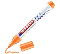 edding Marqueur textile 4500 – Orange fluorescent – Pointe 2–3 mm – Lavable 60°C