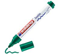 edding Marqueur textile 4500 - pointe ronde 2-3 mm - lavable 60°C - vert (1 stylo)