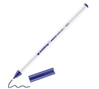 Edding 4600 Feutre pour textiles - bleu - 1 stylo - pointe ronde de 1 mm - feutre textile lavable en machine (60 °C) pour décorer le tissu - marqueur textile