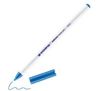 Edding 4600 Feutre pour textiles - bleu clair - 1 stylo - pointe ronde de 1 mm - feutre textile lavable en machine (60 °C) pour décorer le tissu - marqueur textile
