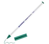 Edding 4600 Feutre pour textiles - vert - 1 stylo - pointe ronde de 1 mm - feutre textile lavable en machine (60 °C) pour décorer le tissu - marqueur textile