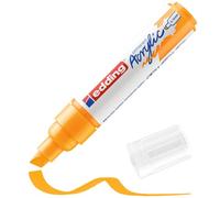 Edding 5000 Marqueur acrylique large - jaune soleil - 1 feutre acrylique imperméable - pointe biseautée 5-10 mm - peinture acrylique pour peindre sur la toile, le papier kraft, le bois et la pierre
