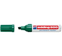 EDDING 500GN - Marker permanentny / zielony / 2,00 - 7,00 mm