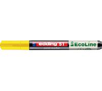 Edding 51 EcoLine 4-51-005 Marqueur peinture jaune 1 mm, 2 mm