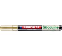 Edding 51 EcoLine 4-51-053 Marqueur peinture or 1 mm, 2 mm