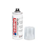 edding 5200 apprêt permanent universel en spray - 200 ml - pour préparer les surfaces pouvant être peintes comme le verre, le métal, le bois, la céramique et la toile, Gris