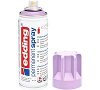 Edding 5200 permanent spray - light lavender matt - 200 ml - acrylic paint for painting and decorating glass, metal, wood, ceramic, plastic, canvas - aerosol spray, acrylic spray, paint spray