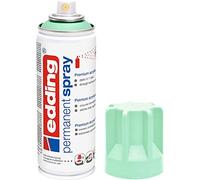 edding 5200 permanent spray - neo mint matt - 200 ml - acrylic paint for painting and decorating glass, metal, wood, ceramic, plastic, canvas - aerosol spray, acrylic spray, paint spray