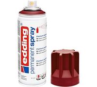 edding 5200 permanent spray - purplered matt - 200 ml - acrylic paint for painting and decorating glass, metal, wood, ceramic, plastic, canvas - aerosol spray, acrylic spray, paint spray