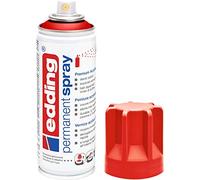 edding Peinture en spray 5200 – acrylique, mat, permanente – Rouge signalisation – 200 ml