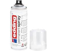Edding 5200 vernis clair permanent en spray - transparent et mat - 200 ml - vernis acrylique fini mat - pour fixer et protéger la peinture - vernis en aérosol