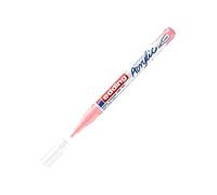 Edding 5300 Marqueur acrylique fin - rose - 1 feutre acrylique imperméable - pointe ronde fine 1-2 mm- peinture acrylique pour peindre sur la toile, le papier kraft, le bois et la pierre