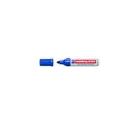 Edding 550 - Marqueur - Permanent - Pour Verre, Métal, Plastique - Bleu - 3-4 Mm - Pack De 10