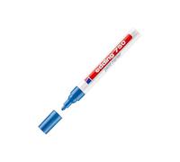 Edding 750 marqueur peinture - bleu - 10 stylos - pointe ronde 2-4 mm - marqueur de peinture pour l'étiquetage du métal, verre, roche ou du plastique - résistant à la chaleur, permanent et étanche